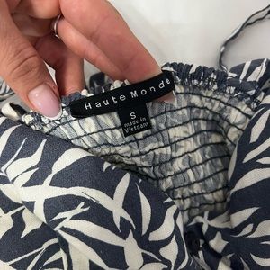 Cute summer set crop top and shorts